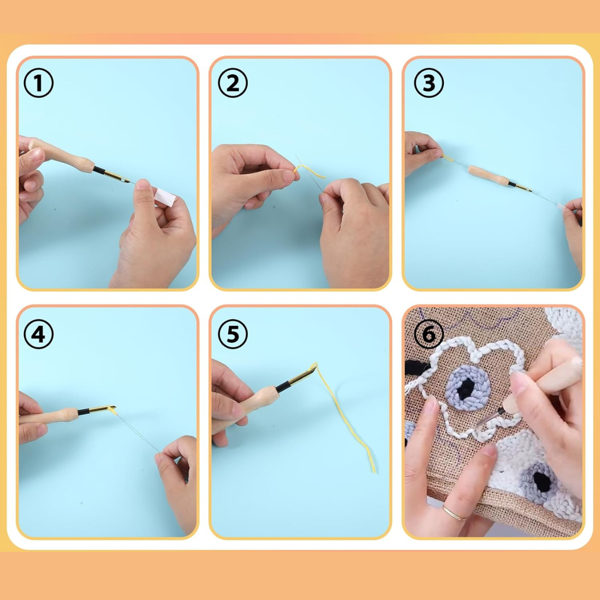 Perfect needle set for precise stitching