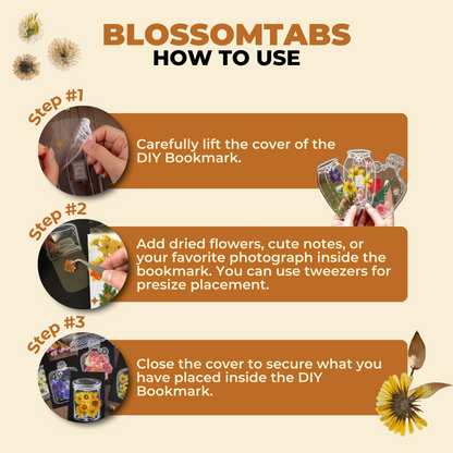 BlossomTabs - Perfect for Book Lovers (20+20 Free)