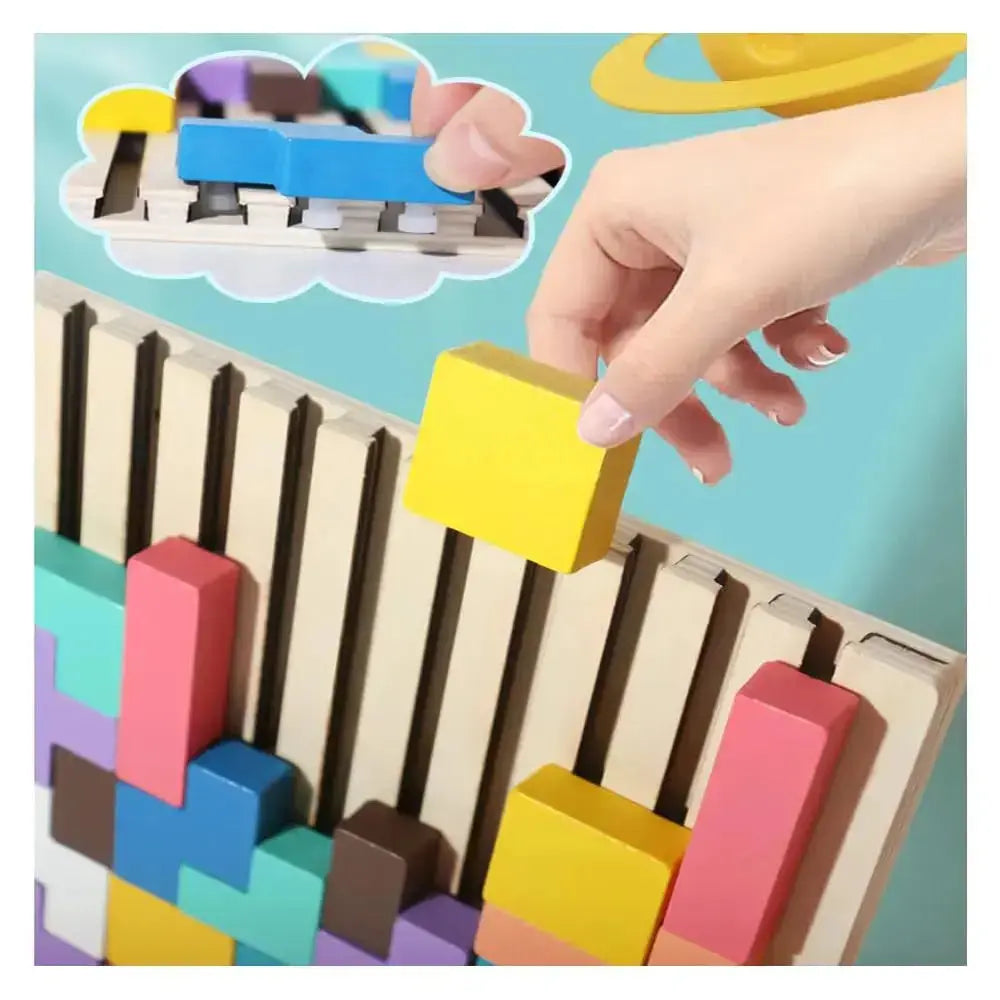 Anti-stress wooden game – calm, focus & creativity at work