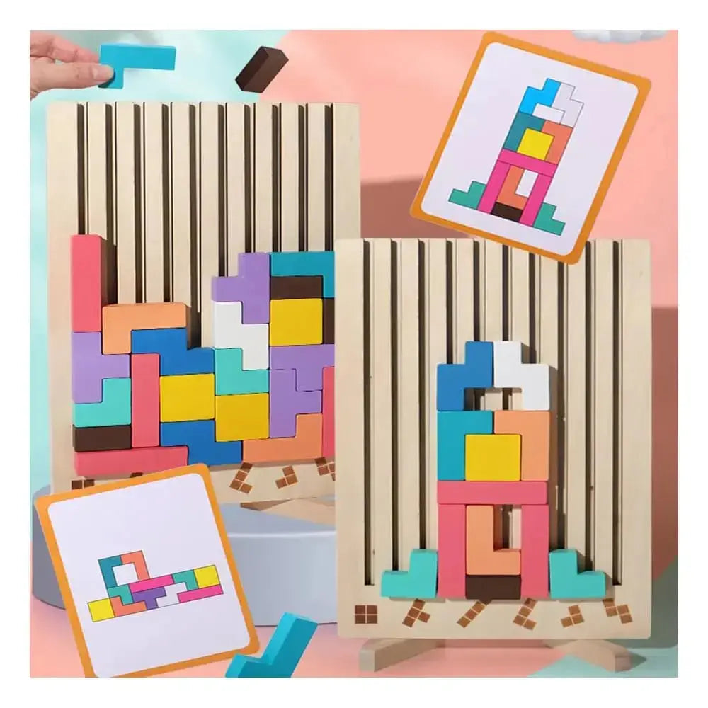Anti-stress wooden game – calm, focus & creativity at work