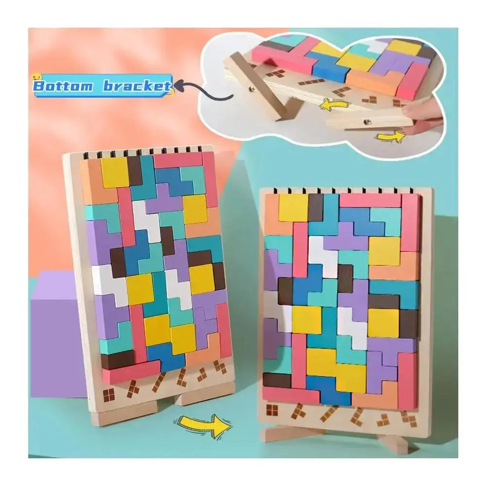 Anti-stress wooden game – calm, focus & creativity at work