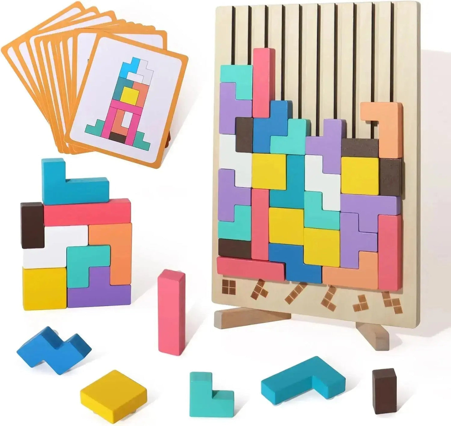 Anti-stress wooden game – calm, focus & creativity at work