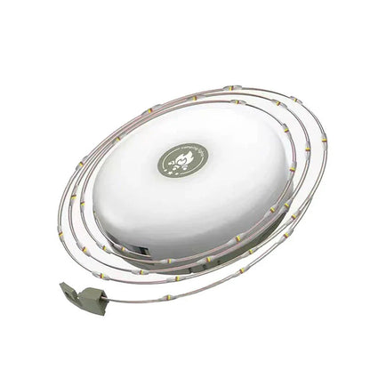 4-in-1 Campinglampe mit USB – Lichterkette, Laterne & Powerbank für Outdoor-Abenteuer