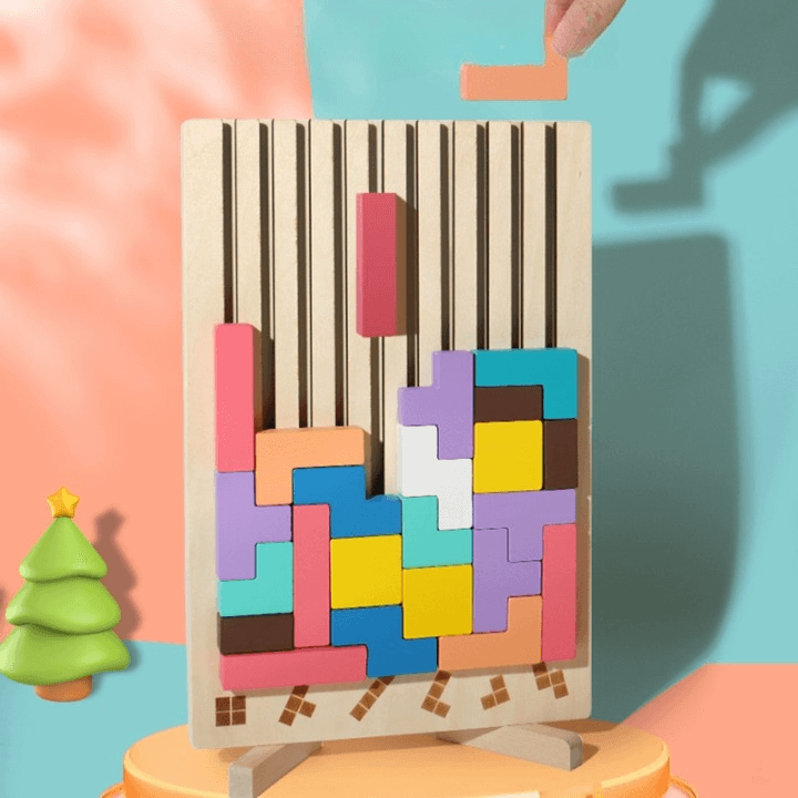 Anti-stress wooden game – calm, focus & creativity at work