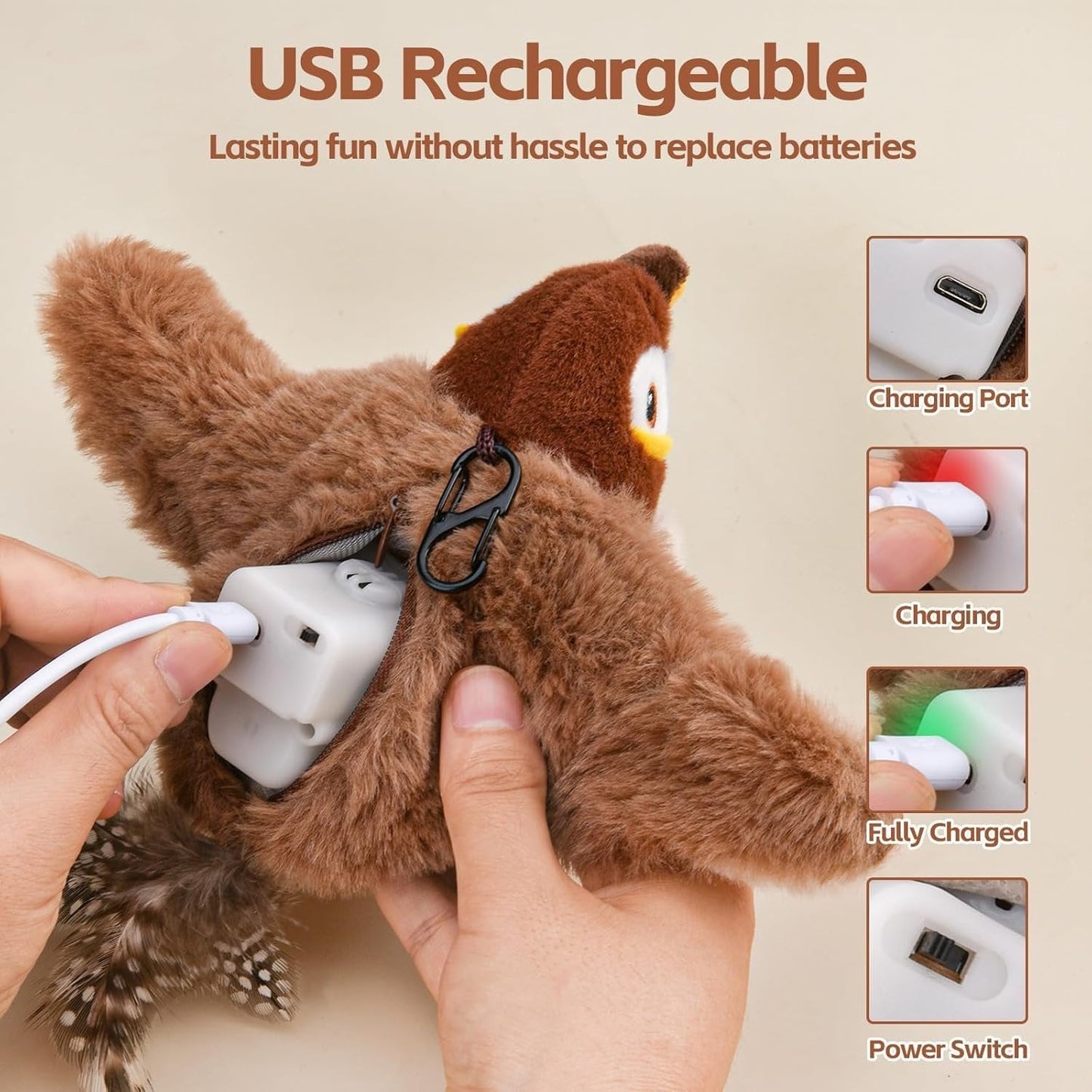 ChirpBuddy – Interactive Bird Toy for Cats
