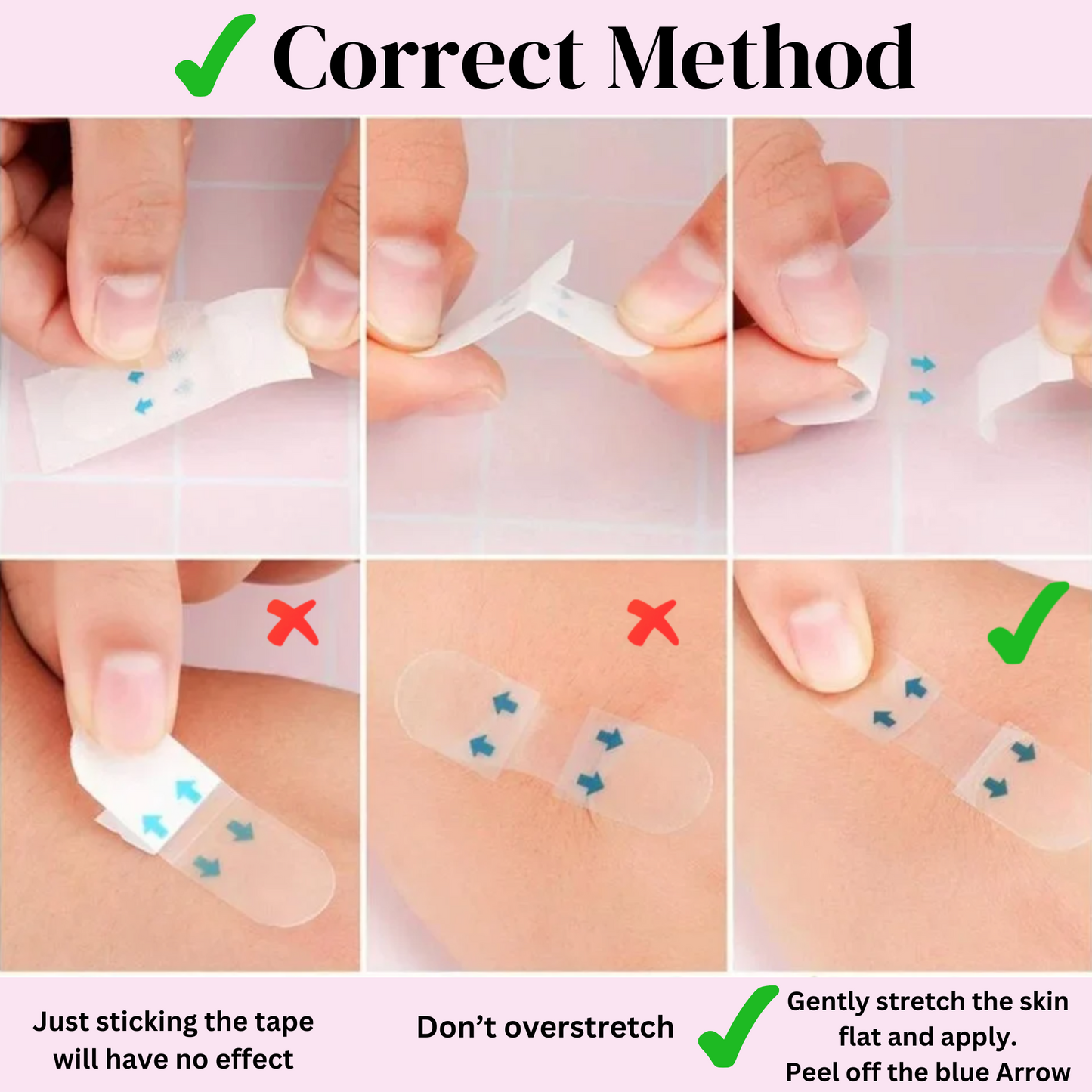 Invisible Face Lift Tape